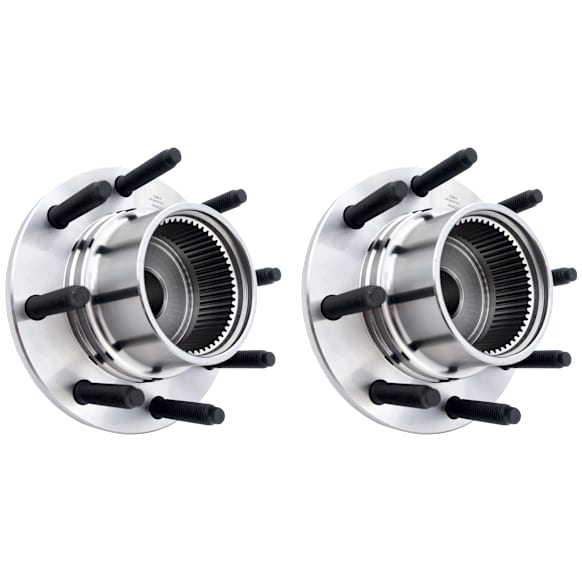 2-Wheel Set Wheel Hub, 8 Lugs, With Bearing, 4WD, Includes (2) Wheel Hub and (2) Sway Bar Link