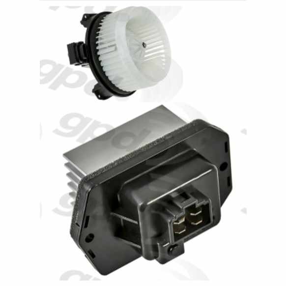 KIT-201009-177 2-Piece Kit Blower Motor, Includes (1) Blower Motor and (1) Blower Motor Resistor
