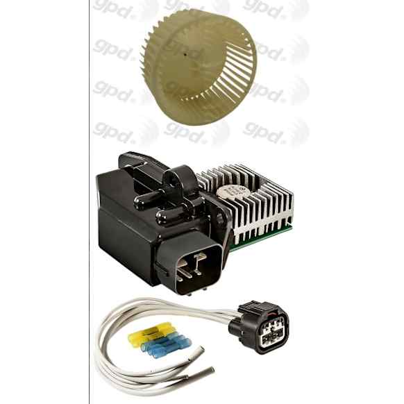 1994 Lincoln Town Car - 2-Piece Kit Blower Motor, Includes (1) Blower Motor and (1) Blower Motor Resistor
