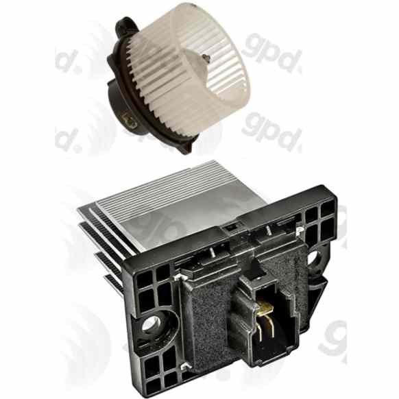 KIT-201009-247 2-Piece Kit Blower Motor, Includes (1) Blower Motor and (1) Blower Motor Resistor