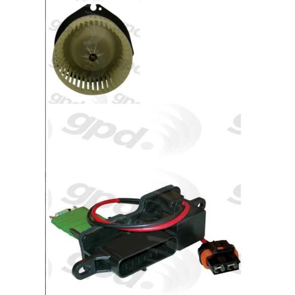 2003 Chevrolet Express 3500 - 2-Piece Kit Blower Motor, Main