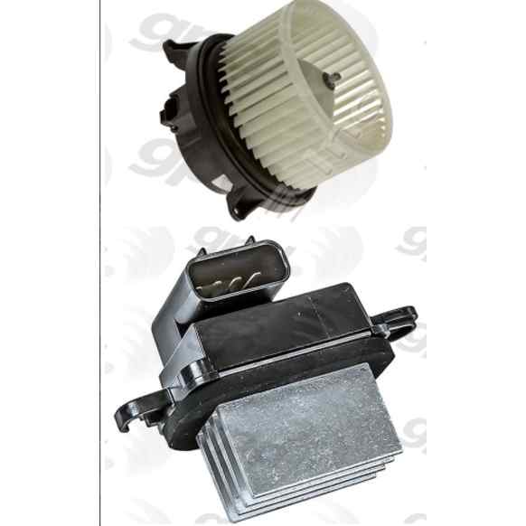 KIT-201009-255 2-Piece Kit Blower Motor, Includes (1) Blower Motor and (1) Blower Motor Resistor