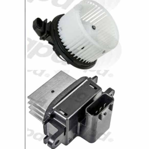 KIT-201009-267 2-Piece Kit Blower Motor, Includes (1) Blower Motor and (1) Blower Motor Resistor