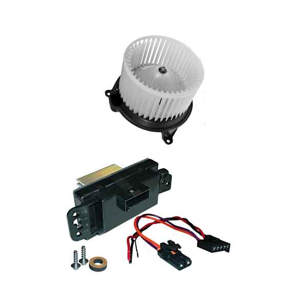 KIT-201009-54 2-Piece Kit Blower Motor, Includes (1) Blower Motor and (1) Blower Motor Resistor