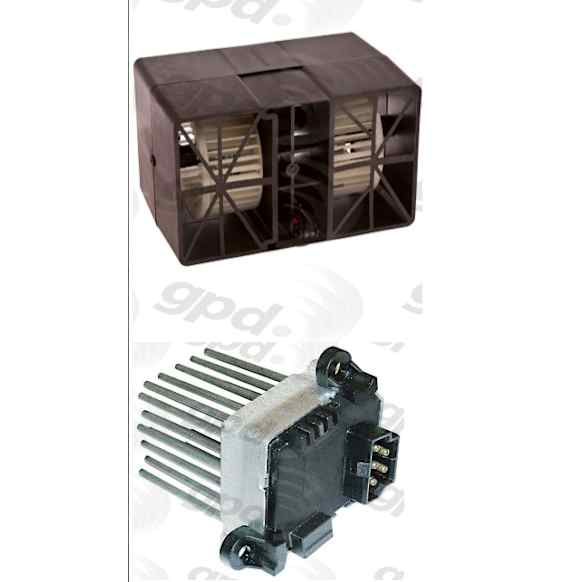 2000 BMW 328Ci - 2-Piece Kit Blower Motor