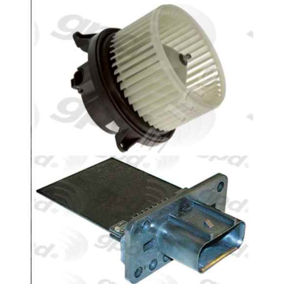 2007 Nissan Xterra - 2-Piece Kit Blower Motor, Includes (1) Blower Motor and (1) Blower Motor Resistor