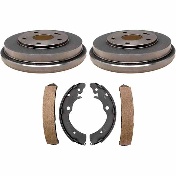 KIT-210531-20 2-Wheel Set Brake Drum and Shoe Kit, Includes (1) Brake Shoe Set and (2) Brake Drum