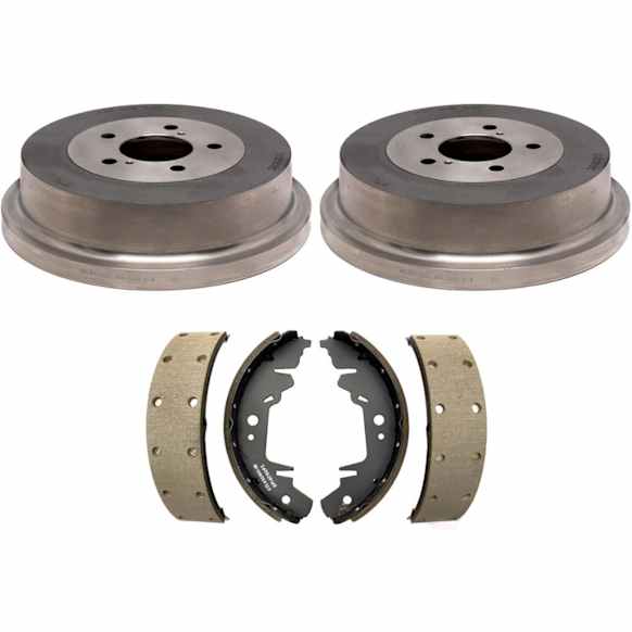 KIT-210531-28 2-Wheel Set Brake Drum and Shoe Kit, Includes (1) Brake Shoe Set and (2) Brake Drum