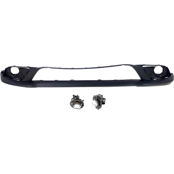 3-Piece Kit, Front, Lower Primed Bumper Cover, For Models With Type 1 Bumper Cover, CAPA Certified, Includes (1) Bumper Cover and (2) Fog Light
