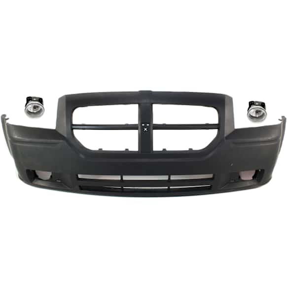 3-Piece Kit Front Primed Bumper Cover, Includes (1) Bumper Cover and (2) Fog Light