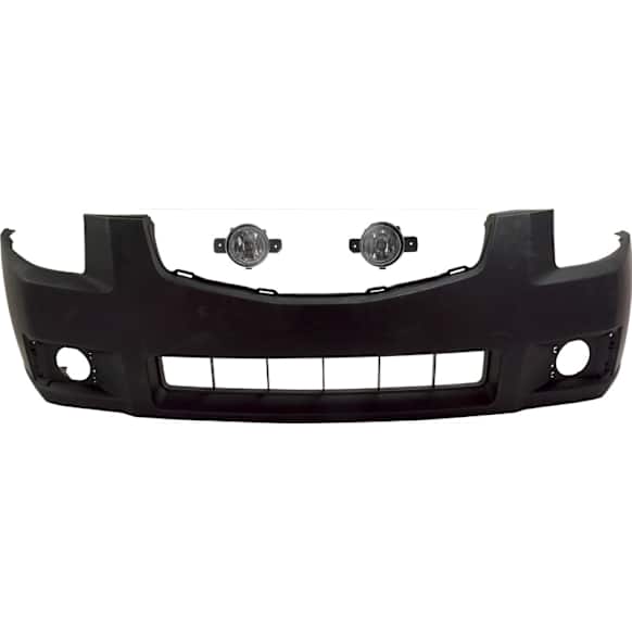 3-Piece Kit Front Primed Bumper Cover, CAPA Certified, Includes (1) Bumper Cover and (2) Fog Light