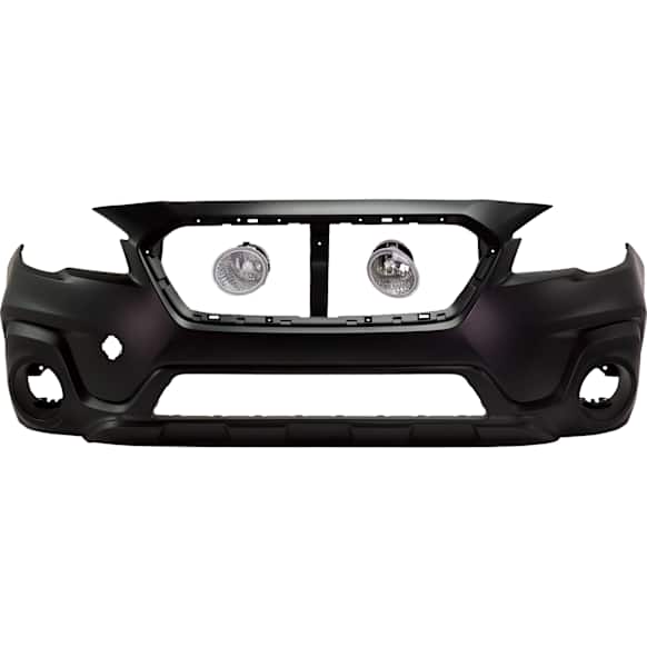 3-Piece Kit Front Primed Bumper Cover, Includes (1) Bumper Cover and (2) Fog Light