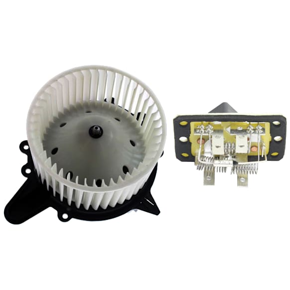 1998 Ford Expedition - 2-Piece Kit Blower Motor, Includes (1) Blower Motor and (1) Blower Motor Resistor