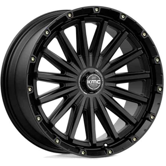 KM10229078718 Aluminum Satin Black Wheel, 20 in. X 9 in., 6 x 5.5 Bolt Pattern