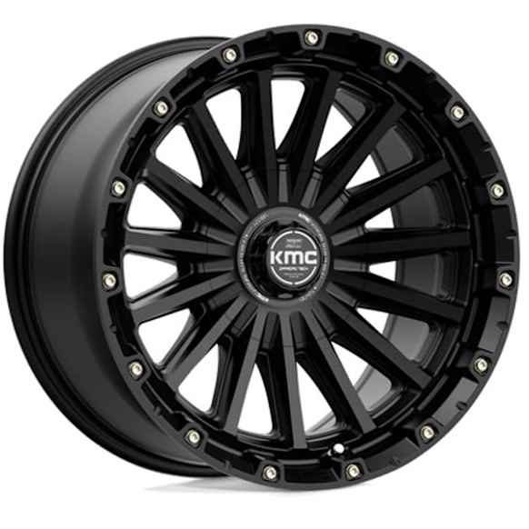 1997 Nissan Pickup - Aluminum Satin Black Wheel, RWD, 17 in. x 9 in., 6 x 5.5 Bolt Pattern