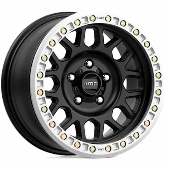 2007 Toyota Tacoma - Aluminum Satin Black Wheel, 4WD, 17 in. x 8.5 in., 6 x 5.5 Bolt Pattern