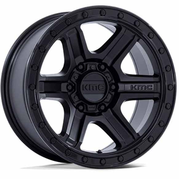 2006 GMC Yukon - Aluminum Matte Black Wheel, All Wheel Drive, 17 in. x 8.5 in., 6 x 5.5 Bolt Pattern