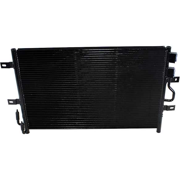 A/C Condenser, With Integrated Oil Cooler