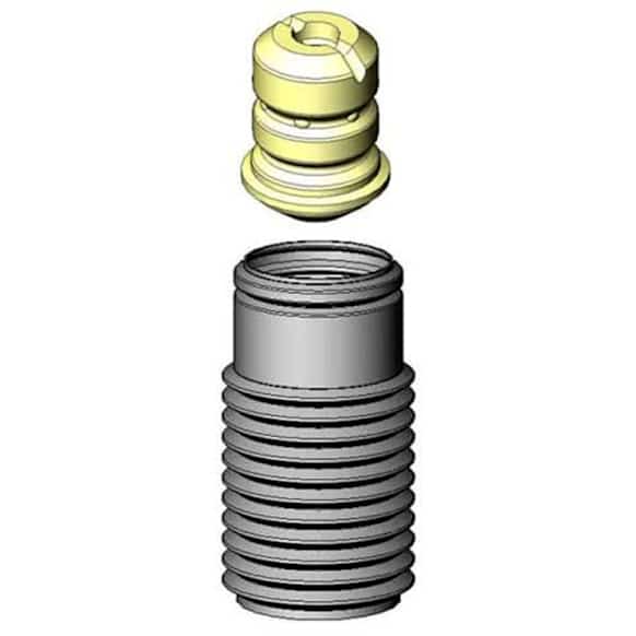 SB111 Shock and Strut Boot - Black, Strut boot, Direct Fit, Sold individually