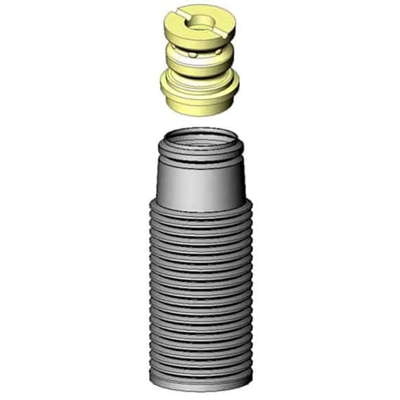 SB113 Shock and Strut Boot - Black, Strut boot, Direct Fit, Sold individually