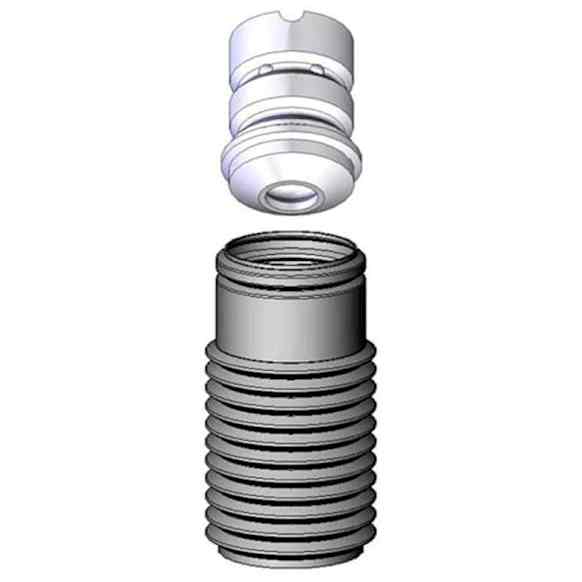 SB117 Shock and Strut Boot - Black, Strut boot, Direct Fit, Sold Individually