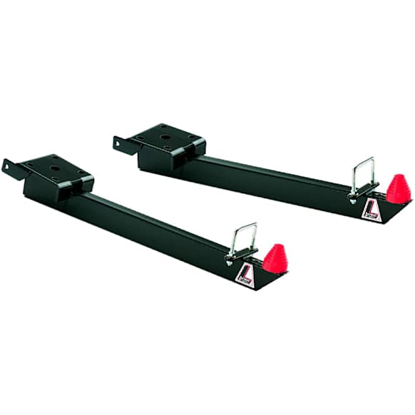 21705 Traction Bars - Powdercoated Black, Steel, Direct Fit, Set of 2