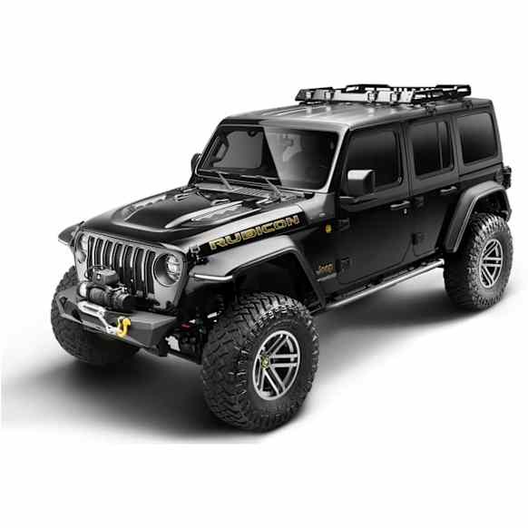 2024 Jeep Wrangler - Front and Rear, Driver and Passenger Side, Fender Flares, Black, HyperForm Series