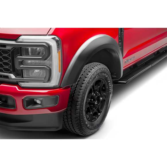 20147-02 Front, Driver and Passenger Side Fender Flares, Black
