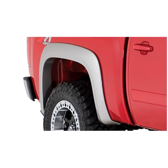 40078-02 Rear, Driver and Passenger Side Fender Flares, Black Extend-A-Fender Series