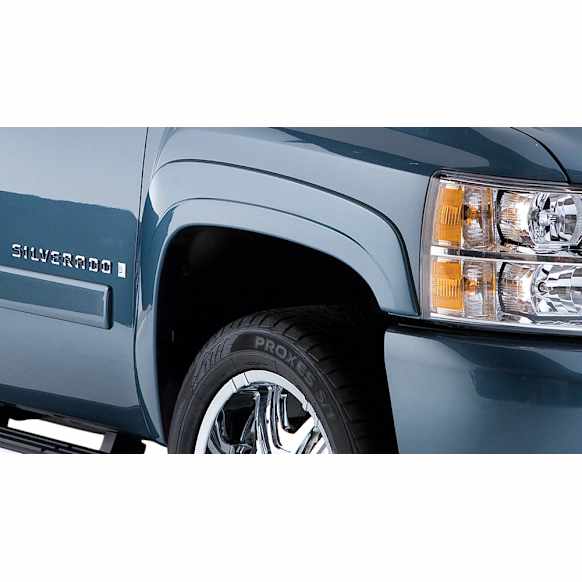 40923-02 Front and Rear, Driver and Passenger Side Fender Flares, Black OE Style Series