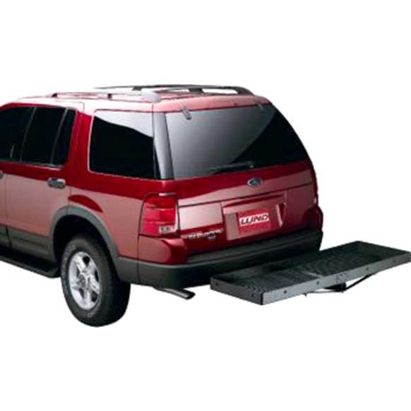 601010 Cargo Carrier - Powdercoated Black, Steel, Cargo, Hitch, Universal, Sold Individually