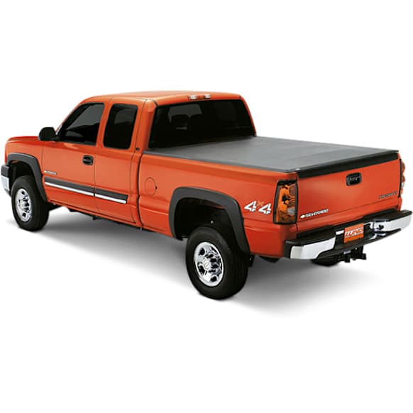 95090 Genesis Tri-Fold Series Soft Folding Tonneau Cover, Vinyl Fits Approx. 5 ft. Bed