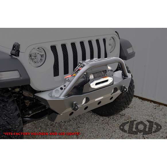 JFB1801 Front Bumper Powdercoated Black