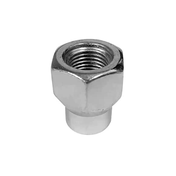 LW-LN008 Universal, Legendary Wheels Lug Nut- 1/2"-20 Thread - 3/4" Hex Head - Open Style - Zinc