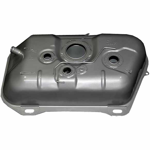 17.4 gallons / 66 liters, Galvanized Steel Fuel Tank