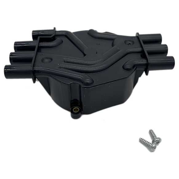 DR475-LG Distributor Cap - Black, Direct Fit, Sold Individually