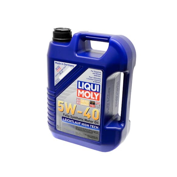 Engine Oil Liqui Moly Leichtlauf High Tech 5W-40 Synthetic (5 Liter) - Replaces OE Number 2332