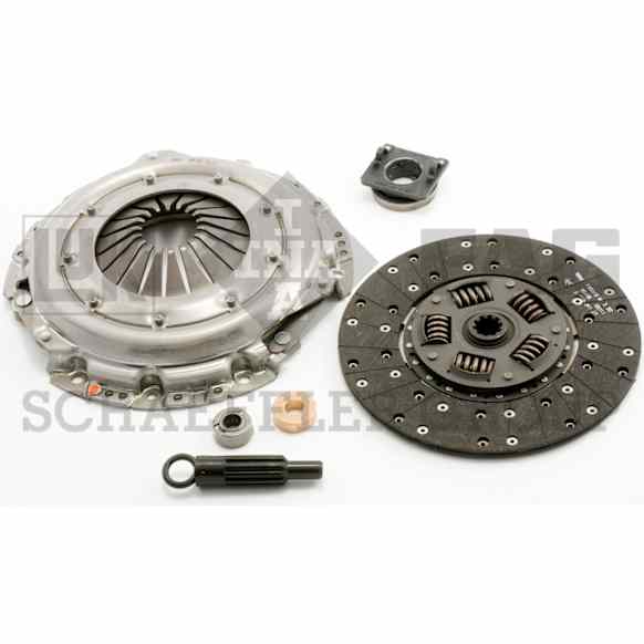 1977 Ford Ranchero - Clutch Kit, From Serial #Y80001, Late, Luk Global Number 628 3027 77, With Alignment Tool, Without Flywheel, With Release Bearing, Luk OE Replacement