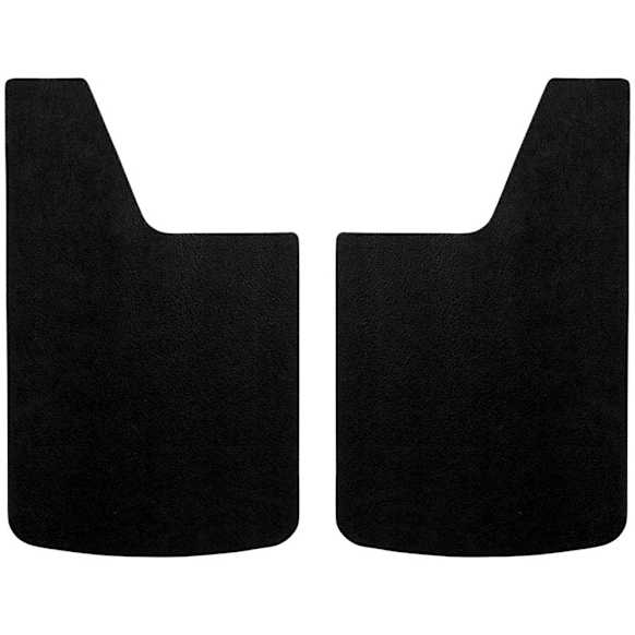 251014 Mud Flaps, Textured Black, Rubber, Textured Series