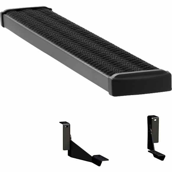 415254-401478 Hitch Step - Powdercoated Textured Black, Aluminum, Sold Individually