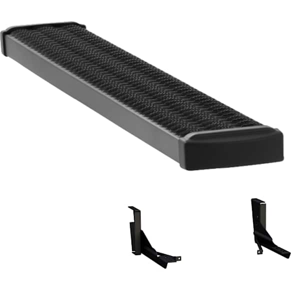 415254-571528 Hitch Step - Powdercoated Textured Black, Aluminum, Set of 2