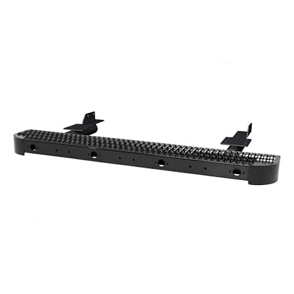 415358-571501 Rear Bumper Step, Gloss Black Powdercoated, Carbon Steel, Impact Series
