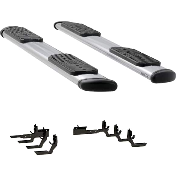 477093-400938 Running Boards, Polished, Stainless Steel, 96.3 in. Bed, Standard Cab Pickup, Regal 7 in. Series