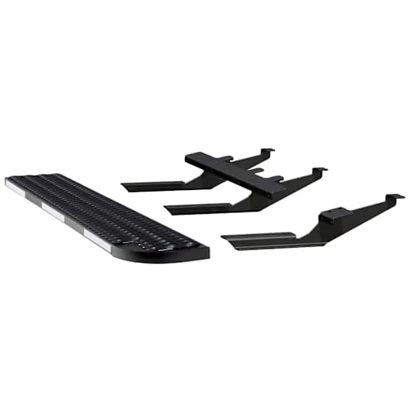 495154-401802-0 Rear, Passenger Side Bumper, Black, 54 In. Lift