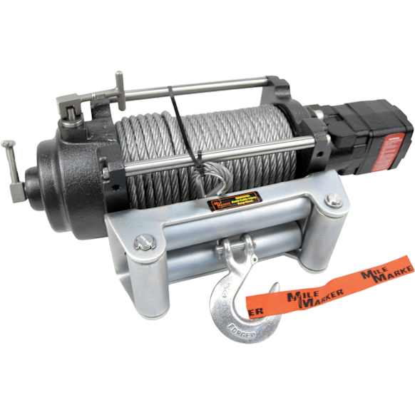 70-52000C Hydraulic - 12000 lbs., Steel Cable, Handheld Wired Remote, H Series, Winch