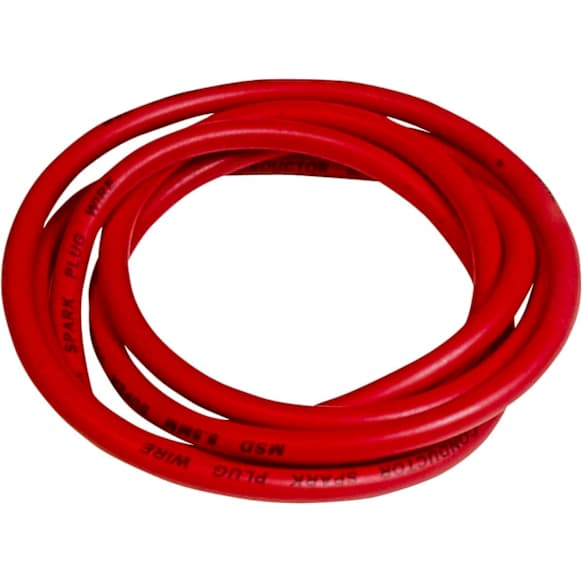 34039 Universal, Super Conductor 8.5mm Wire, Red, 6' Bulk