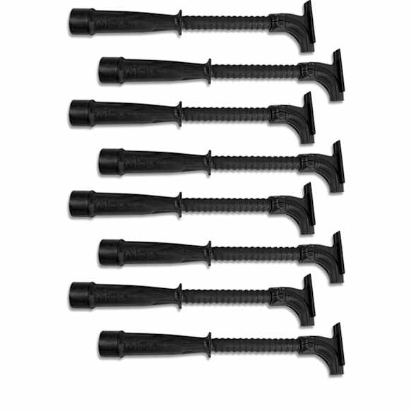 34753 Universal, MSD Hemi Tubes, Black