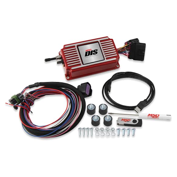 6015MSD Universal, MSD DIS Direct Ignition System Control Box - Red