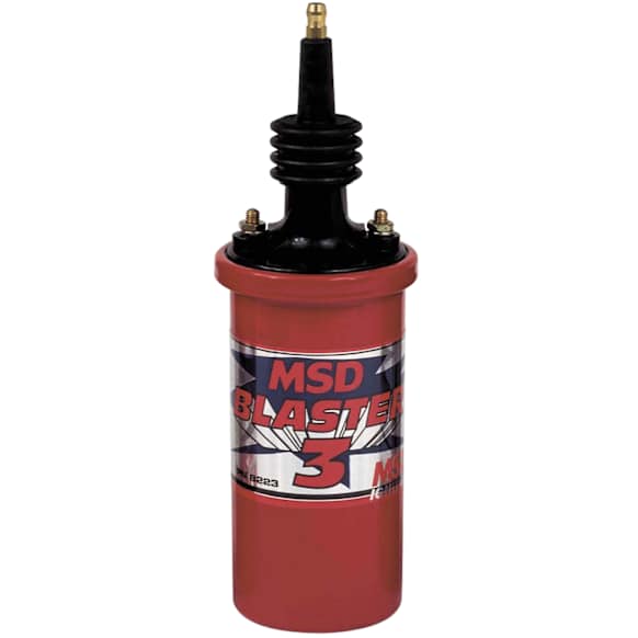8223 Universal, MSD Ignition Coil - Blaster 3 - Extra-Tall Tower