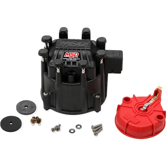84025 Universal, Black Extreme Output HEI Cap/Rotor Kit